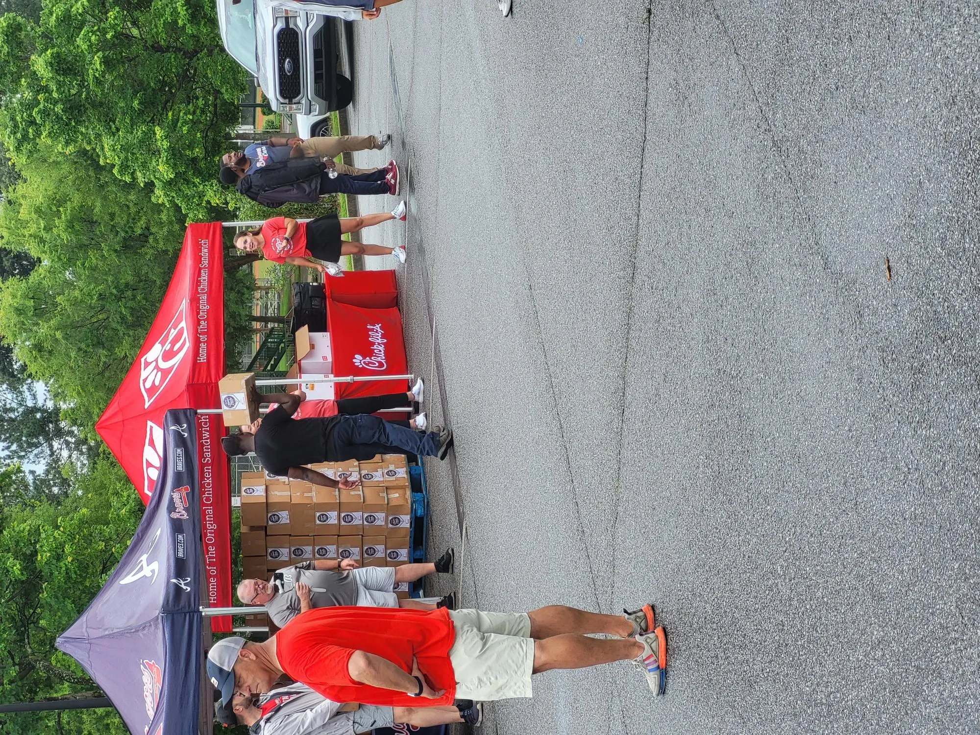 Atlanta Braves Home Plate Project at Carver YMCA