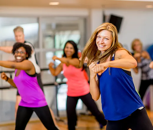 group exercise class