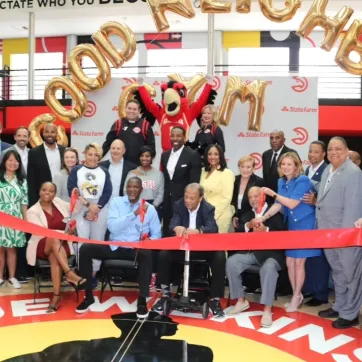 Good Neighbor Club Basketball Court at Young Y