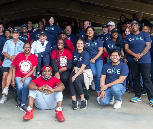 Group of Corporate Volounteers